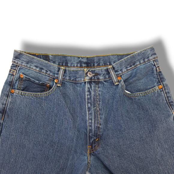 Levi’s 550 Relaxed Fit Taper Jeans W36 L30 Medium Stonewash Loose Baggy Y2K VTG - Picture 4 of 11